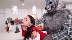 Play Little Red Riding Hood and Naughty Fucked by the Bad Wolf