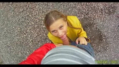 Play Slim European Teen Alice Marshall in Intense Hardcore Casting