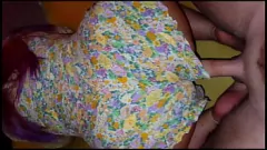 Redare Mama vitregă blondă îl ia pe fiul vitreg în pantaloni scurți noi