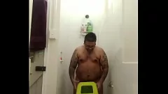 Redare Vaibhav's Toaleta Cumshot - Handjob și Dick Show în laura în aer liber