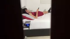 تشغيل أخت زوجة أخت قرنية جلسة سخيف الجزء 1: لعق كس و creampie